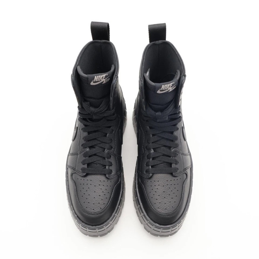 Nike FJ5737-001 Air Jordan 1 Brooklyn Hight Platform Sneaker Womens Size 7 Black - Picture 4 of 14